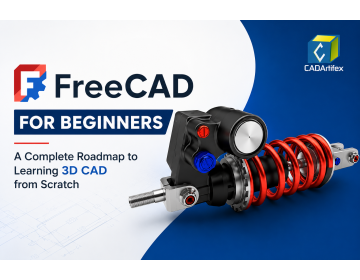 FreeCAD for Beginners: A Complete Roadmap to Learning 3D CAD from Scratch